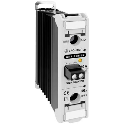 Crouzet GNR20ACZH Solid State Relay - 20A, 660V, Zero Crossing Crouzet GNR20ACZH Solid State Relay - 20A, 660V, Zero Crossing