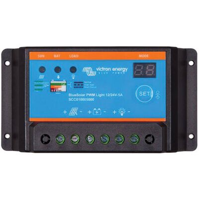 Victron Energy - PWM-Light 12V 24V 5A Solar Charge Controller - Product Type Victron Energy - PWM-Light 12V 24V 5A Solar Charge Controller - Product Type