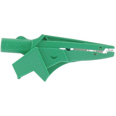 METREL - A 1309 - Green - Insulated - Crocodile clamp METREL - A 1309 - Green - Insulated - Crocodile clamp