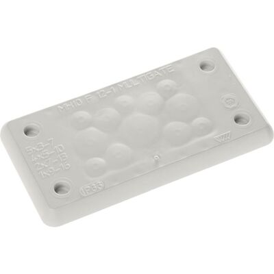 Trelleborg MH-24 F 17-3 Light Grey Cable Grommet Plate - Cable Grommet Plate Trelleborg MH-24 F 17-3 Light Grey Cable Grommet Plate - Cable Grommet Plate