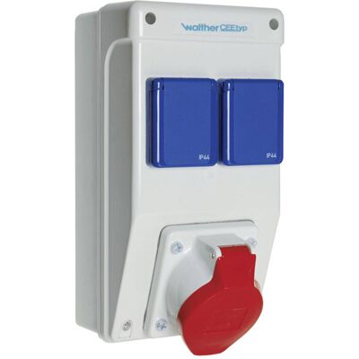 Walther Works Power Distribution - IP44 237x183x152mm Walther Works Power Distribution - IP44 237x183x152mm