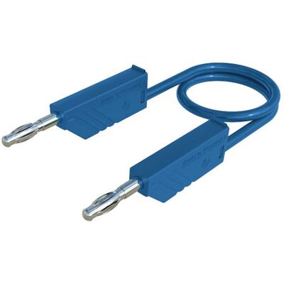 Hirschmann Test & Measurement Cable - 4mm Banana Connectors - 500mm - Black Hirschmann Test & Measurement Cable - 4mm Banana Connectors - 500mm - Black