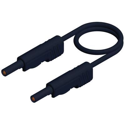 Hirschmann Test & Measurement Cable - 4mm Banana Plug - 50cm - Yellow Hirschmann Test & Measurement Cable - 4mm Banana Plug - 50cm - Yellow
