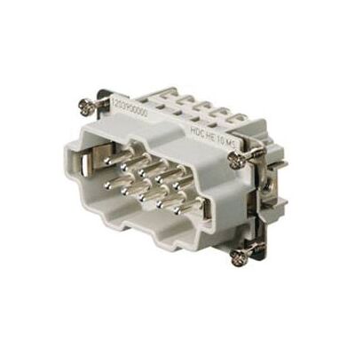 Weidmüller HDCHE10MS RockStar Male Insert - Electrical Connector Weidmüller HDCHE10MS RockStar Male Insert - Electrical Connector