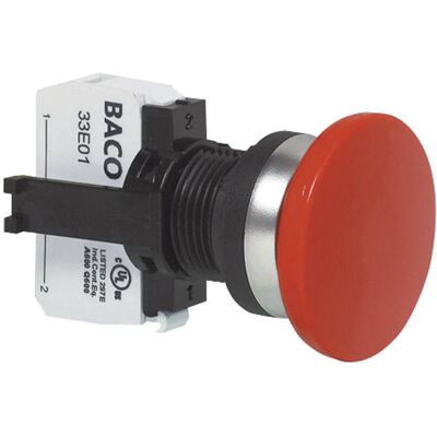 BACO L21AD01C Emergency Stop Switch Chrome BACO L21AD01C Emergency Stop Switch Chrome