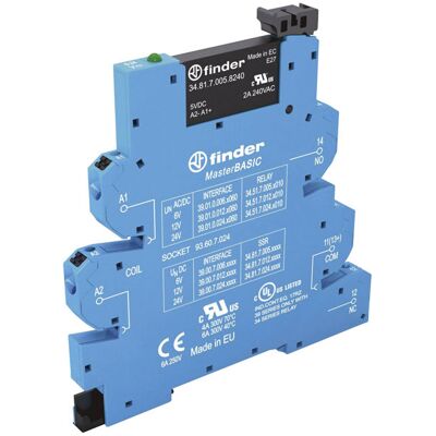 Finder 39.30.3.230.9024 Relay - Semiconductor, 230-240V AC, 6A, LED Finder 39.30.3.230.9024 Relay - Semiconductor, 230-240V AC, 6A, LED