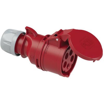 PCE Venttechnik - 215-6x Connettore femmina CEE - Black - 400V - 5 Poles - IP44 - 16A PCE Venttechnik - 215-6x Connettore femmina CEE - Black - 400V - 5 Poles - IP44 - 16A