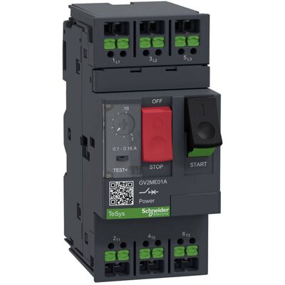 Schneider Electric GV2ME03A GV2ME Overload relay 1 piece Circuit B... Schneider Electric GV2ME03A GV2ME Overload relay 1 piece Circuit B...