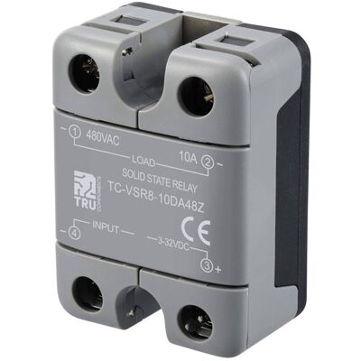 TRU COMPONENTS Solid State Relay TC-12705368 - Switch 25A 250V DC TRU COMPONENTS Solid State Relay TC-12705368 - Switch 25A 250V DC