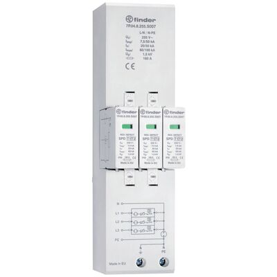 Finder 7P.04.8.255.S007 Surge Protective Device Finder 7P.04.8.255.S007 Surge Protective Device