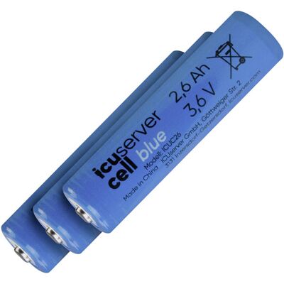 ICU CellPower 18650 Rechargeable Battery - Li-Ion 3400mAh - 1.2V - Battery ICU CellPower 18650 Rechargeable Battery - Li-Ion 3400mAh - 1.2V - Battery