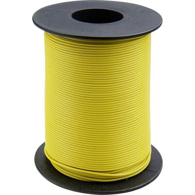 Donau 119-13 Copper Wire Coil - Yellow - 100m - Electrical Cable Donau 119-13 Copper Wire Coil - Yellow - 100m - Electrical Cable
