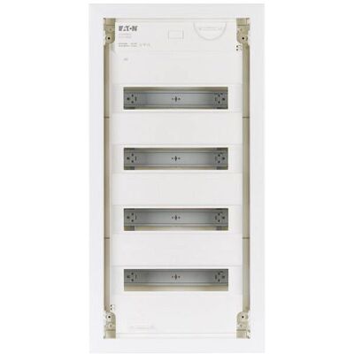 Eaton KLV-48UPP-F White Distribution Board - Wall Mount, 48 DIN Eaton KLV-48UPP-F White Distribution Board - Wall Mount, 48 DIN