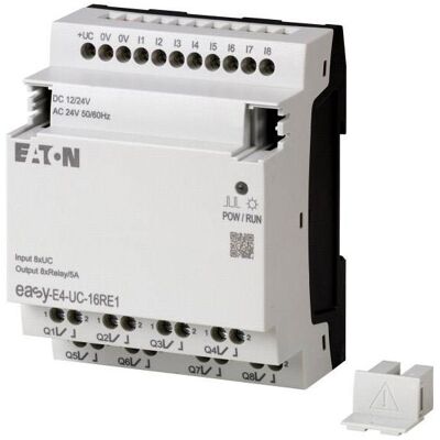 Eaton EASY-E4-AC-16RE1 IP20 I/O Module - Digital Input/Output Eaton EASY-E4-AC-16RE1 IP20 I/O Module - Digital Input/Output