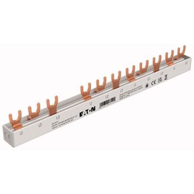 Eaton Brand 3-Phase Busbar System - 4+8 Connection Points Eaton Brand 3-Phase Busbar System - 4+8 Connection Points