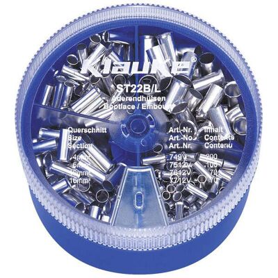 Klauke ST22B Assortment - Uninsulated Silver Terminals 4-16mm² Klauke ST22B Assortment - Uninsulated Silver Terminals 4-16mm²