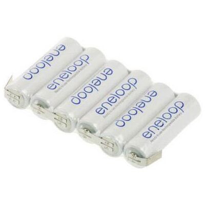 Panasonic Eneloop F1x6 Battery Pack - AA 1900mAh, Low Self-Discharge Panasonic Eneloop F1x6 Battery Pack - AA 1900mAh, Low Self-Discharge