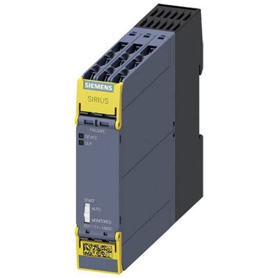 Siemens 3SK1111-1AB30 SIRIUS Safety relay 24V AC/DC 5A 3NO 1NC screw Siemens 3SK1111-1AB30 SIRIUS Safety relay 24V AC/DC 5A 3NO 1NC screw