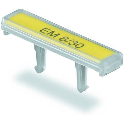 Weidmüller EM 8/30 Transparent Terminal Marker - Terminal type Weidmüller EM 8/30 Transparent Terminal Marker - Terminal type