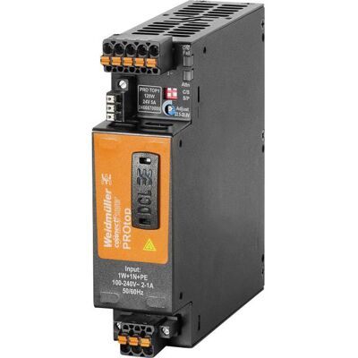 Weidmüller PRO TOP1 24V 5A DIN Power Supply Weidmüller PRO TOP1 24V 5A DIN Power Supply