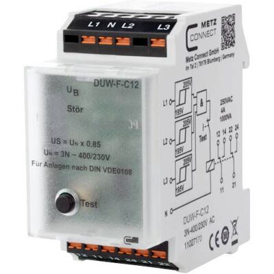 Metz Connect 11027170 - Surveillance relay 230V AC with 2 switches Metz Connect 11027170 - Surveillance relay 230V AC with 2 switches