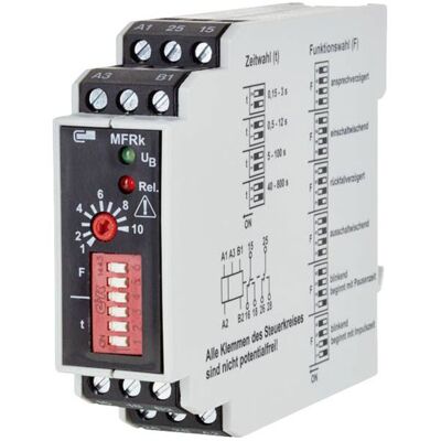 Metz Connect MFRk-E12 Multifunction Timer Relay - 2 Changeover Contacts Metz Connect MFRk-E12 Multifunction Timer Relay - 2 Changeover Contacts