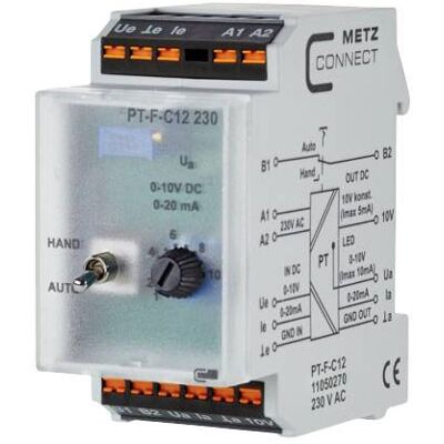 Metz Connect PT-F-C12 Signal Converter - Potential & Signal Isolation Metz Connect PT-F-C12 Signal Converter - Potential & Signal Isolation