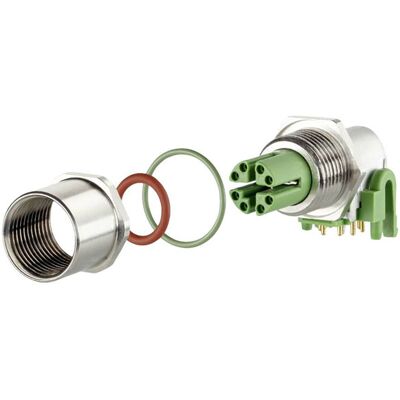 Metz Connect MMT471A315-0004 PCB Socket - 8-Pin, Metal, IP67 Metz Connect MMT471A315-0004 PCB Socket - 8-Pin, Metal, IP67