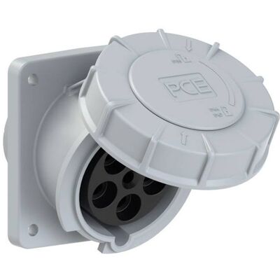 PC Electric Power Twist 435-1 CEE Socket 63A 5-pole - Electrical Outlet PC Electric Power Twist 435-1 CEE Socket 63A 5-pole - Electrical Outlet