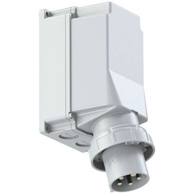 PC Electric Power Twist 545-1 CEE Wall Socket 125A 5-pole - Power Connector PC Electric Power Twist 545-1 CEE Wall Socket 125A 5-pole - Power Connector