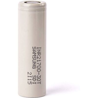 Samsung INR21700-30T Flat-Top Battery - High Discharge Samsung INR21700-30T Flat-Top Battery - High Discharge