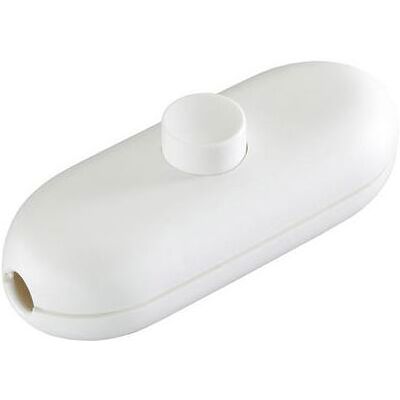 interBär 1-pole switch - 2A 250V/AC - White - Light Switch interBär 1-pole switch - 2A 250V/AC - White - Light Switch