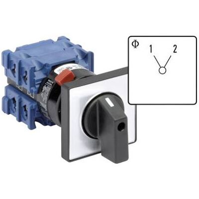Kraus & Naimer CH10.220.FT2 Switch - 20A, 60°, Gray/Black Kraus & Naimer CH10.220.FT2 Switch - 20A, 60°, Gray/Black