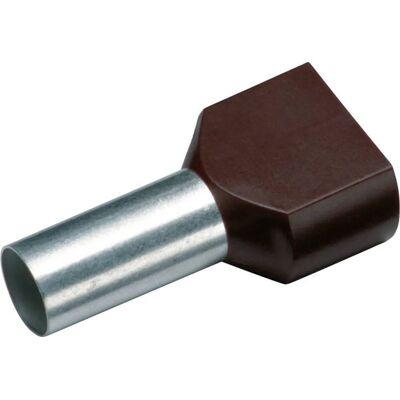 Cimco 187723 Cable End Sleeves - Double Insulated Copper - 100 pcs Cimco 187723 Cable End Sleeves - Double Insulated Copper - 100 pcs