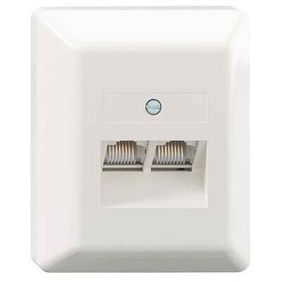 Rutenbeck UAE 2x8(8) Ap rw Network Outlet - Network Outlet Rutenbeck UAE 2x8(8) Ap rw Network Outlet - Network Outlet