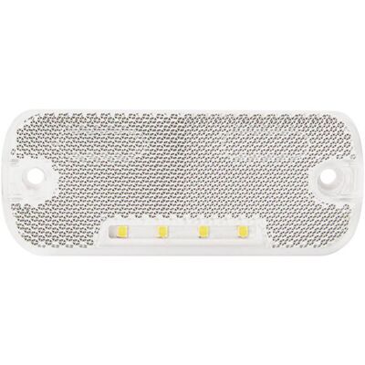 SECORÜT - White LED Marker Light for Front Open Cable Ends - 12V/24V SECORÜT - White LED Marker Light for Front Open Cable Ends - 12V/24V