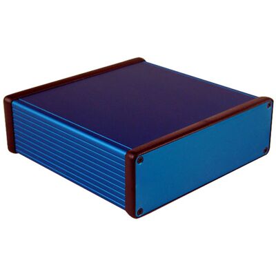 Hammond 1455T1601BU Extruded Aluminium Enclosure - Series 1455 Hammond 1455T1601BU Extruded Aluminium Enclosure - Series 1455
