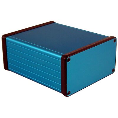 Hammond 1455N1201BU Aluminium Enclosure - PC Board Housing Hammond 1455N1201BU Aluminium Enclosure - PC Board Housing