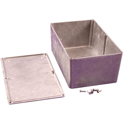 Hammond 1590E Diecast Enclosure - Natural Hammond 1590E Diecast Enclosure - Natural