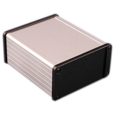 Hammond EMI/RFI Aluminium Enclosure 120x104x55 Black Hammond EMI/RFI Aluminium Enclosure 120x104x55 Black