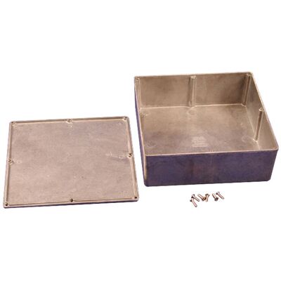 Hammond 1590F Diecast Enclosure - Natural - 1590F - Enclosure Hammond 1590F Diecast Enclosure - Natural - 1590F - Enclosure