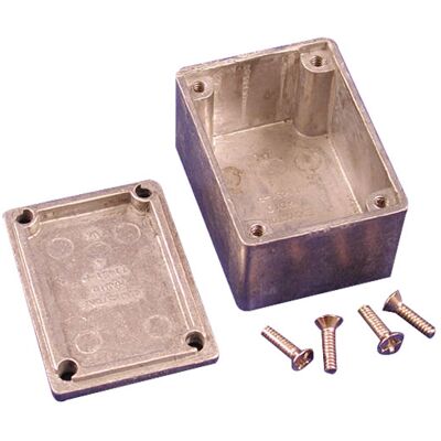 Hammond 1590H Diecast Enclosure - Natural - IP54 - 52.5x38x31mm - Enclosure Hammond 1590H Diecast Enclosure - Natural - IP54 - 52.5x38x31mm - Enclosure
