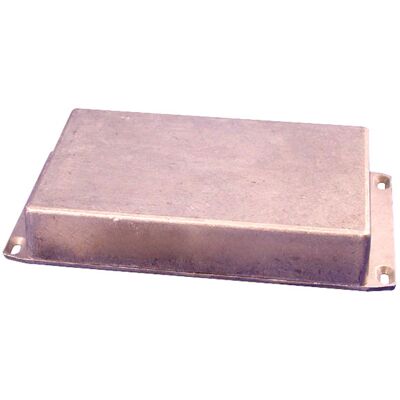 Hammond 1590DDFL Enclosure Flanged Lid Natural - Enclosure Hammond 1590DDFL Enclosure Flanged Lid Natural - Enclosure