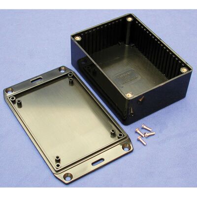 Hammond 1591SFLBK Flanged Enclosure - IP54 Compact Case Hammond 1591SFLBK Flanged Enclosure - IP54 Compact Case