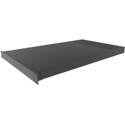 Hammond Black Vented Rack Mount Enclosure - 1U 19-inch Industrial Cabinet Hammond Black Vented Rack Mount Enclosure - 1U 19-inch Industrial Cabinet