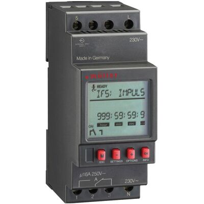 Muller MR 28.10 pro 230V Digital Timer - 16A, 0.1s-999h Muller MR 28.10 pro 230V Digital Timer - 16A, 0.1s-999h