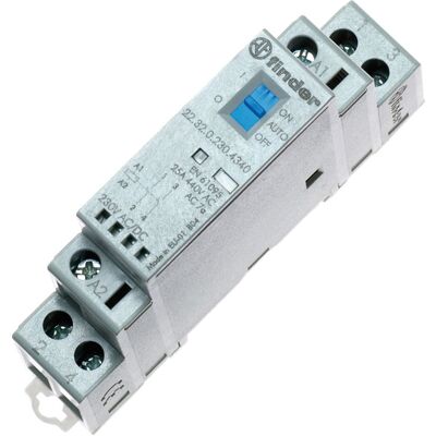 Finder 22.32.0.012.4540 Modular Relay - 12VAC/DC 10A Finder 22.32.0.012.4540 Modular Relay - 12VAC/DC 10A