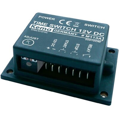 Kemo M113A Timer Switch - Delay 2s-23min Kemo M113A Timer Switch - Delay 2s-23min