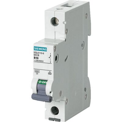 Siemens Model 5SL61167 - Single Pole 16A Circuit Breaker Siemens Model 5SL61167 - Single Pole 16A Circuit Breaker