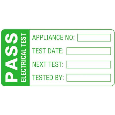 Martindale LAB2 Large PASS PAT Test Labels - Roll Of 500 Martindale LAB2 Large PASS PAT Test Labels - Roll Of 500
